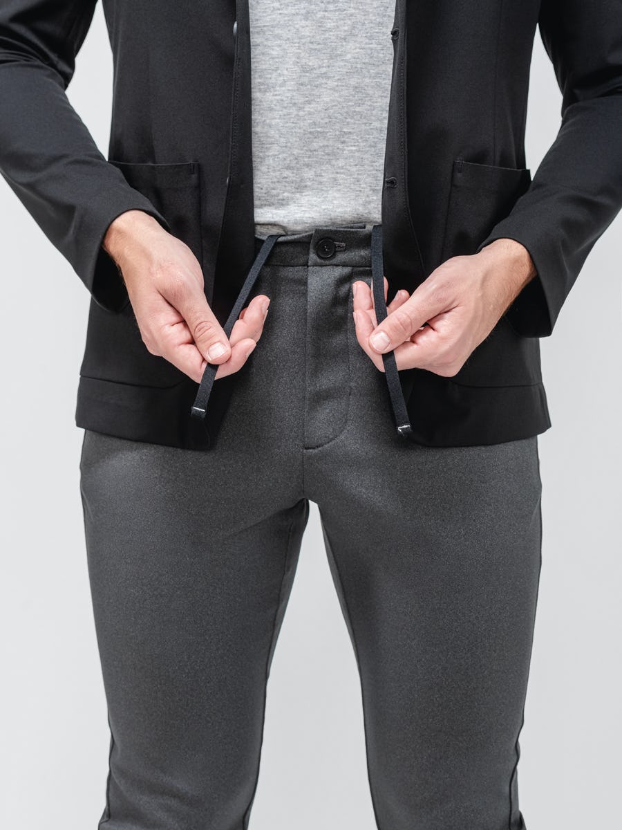 Wholesale,Ministry of Supply, Ministry of Supply Heather Grey Performance Flannel Pant, Grey, 28W-29L-Tag28