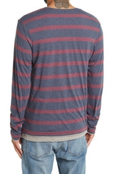 Tailor Vintage Stripe Reversible Long Sleeve T-Shirt