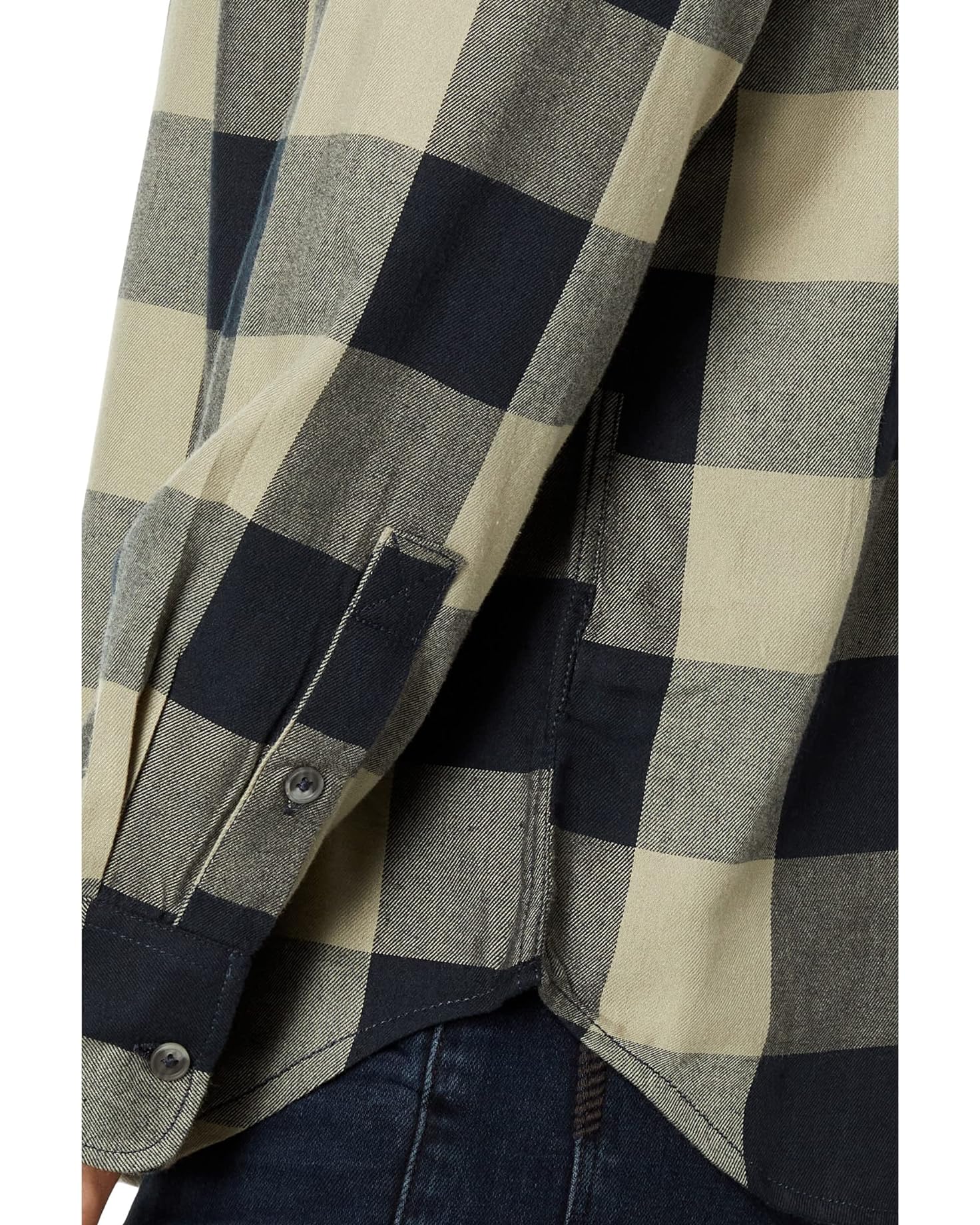 Other,Paige, Paige Black/Tan Everett Shirt, Black, Small-41-TagSMedium-43-TagM