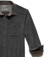 Flag & Anthem Charcoal Knit Performance Flannel Shirt
