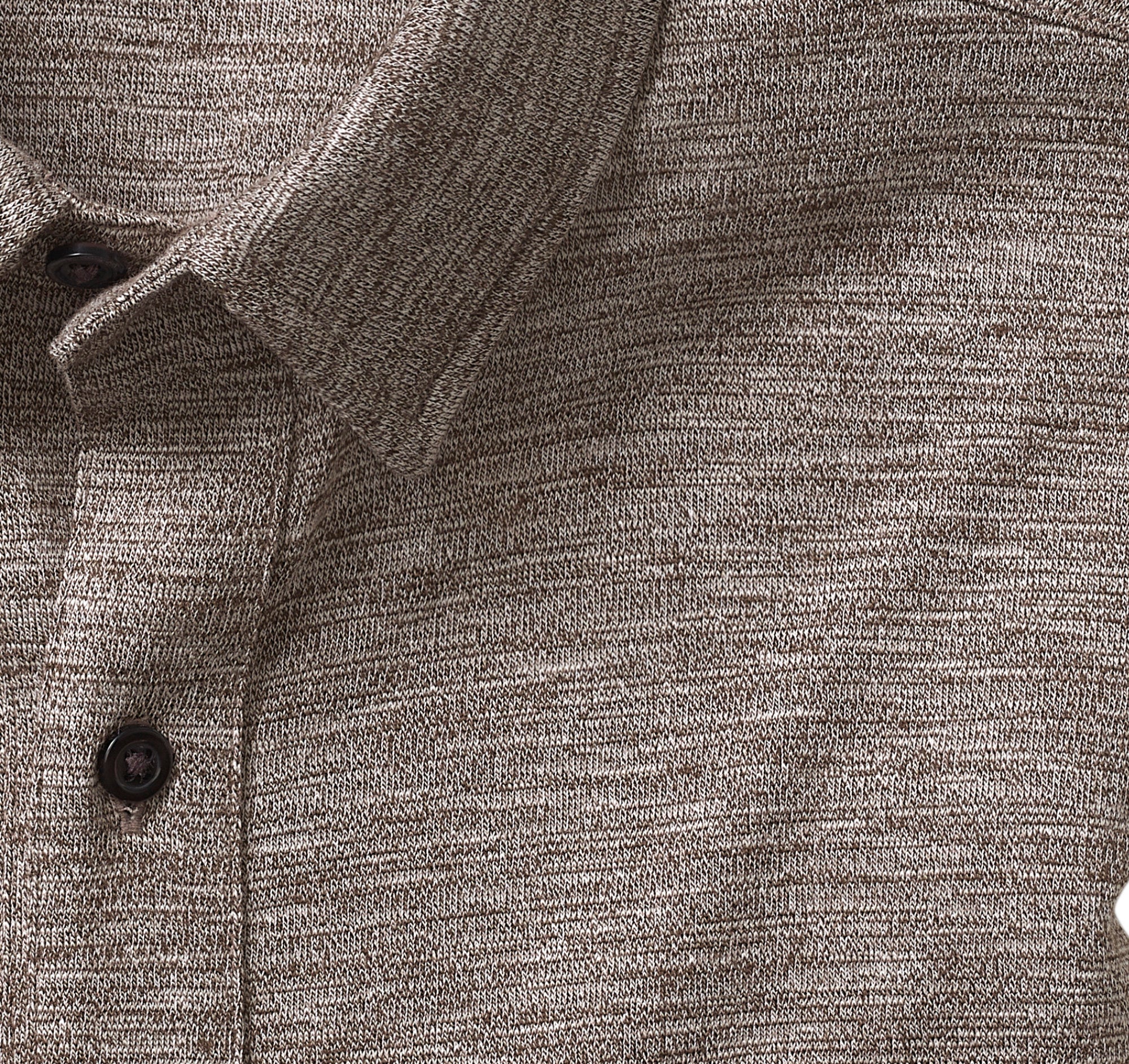 Wholesale,Johnston & Murphy, Johnston & Murphy Brown Knit Textured Long Sleeve Button Up Shirt, Brown, Extra Large-48-TagL
