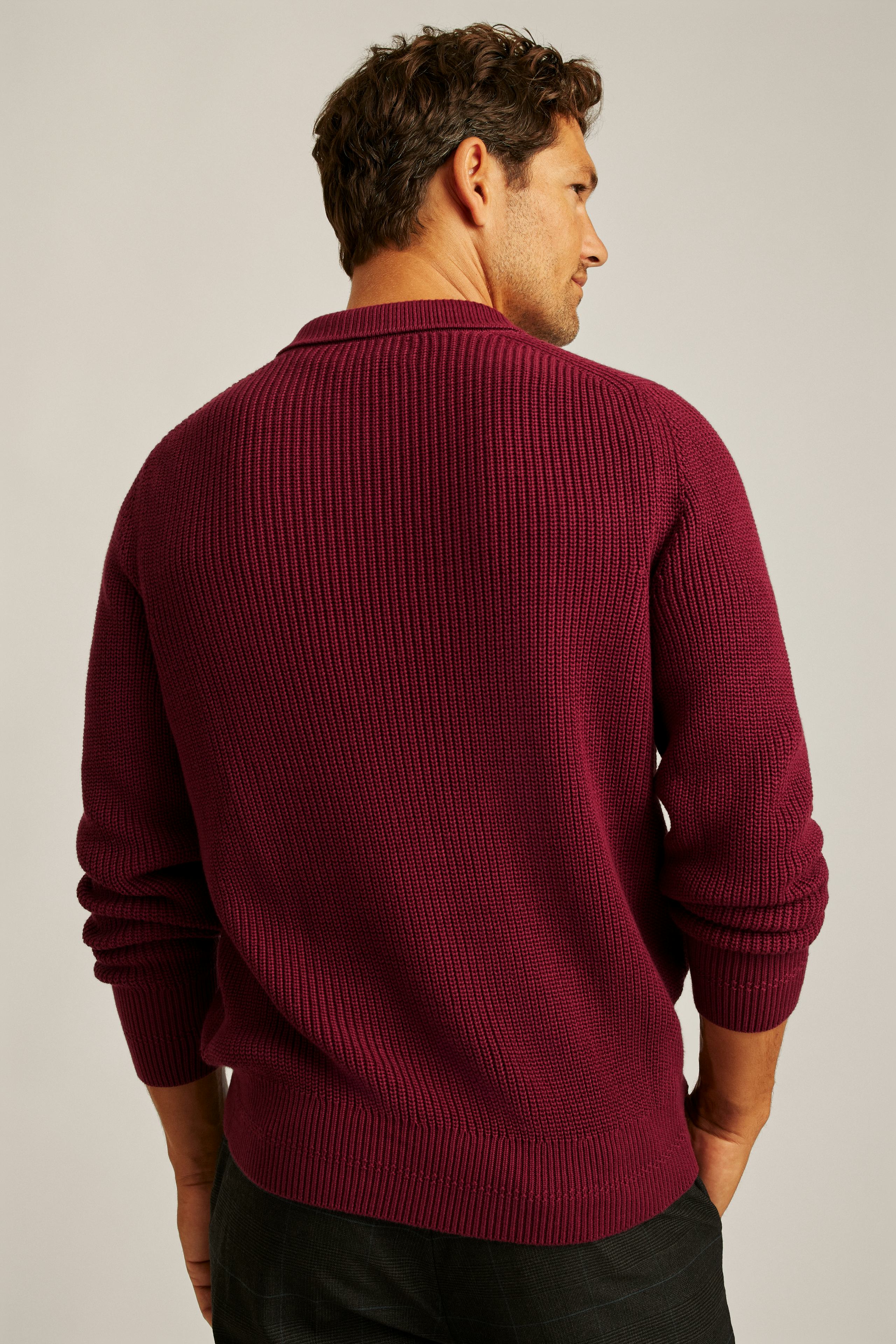 Wholesale,Bonobos, Bonobos Mahogany Red Soft Air Fisherman Collared Golf Polo, Red, Large-44-TagL
