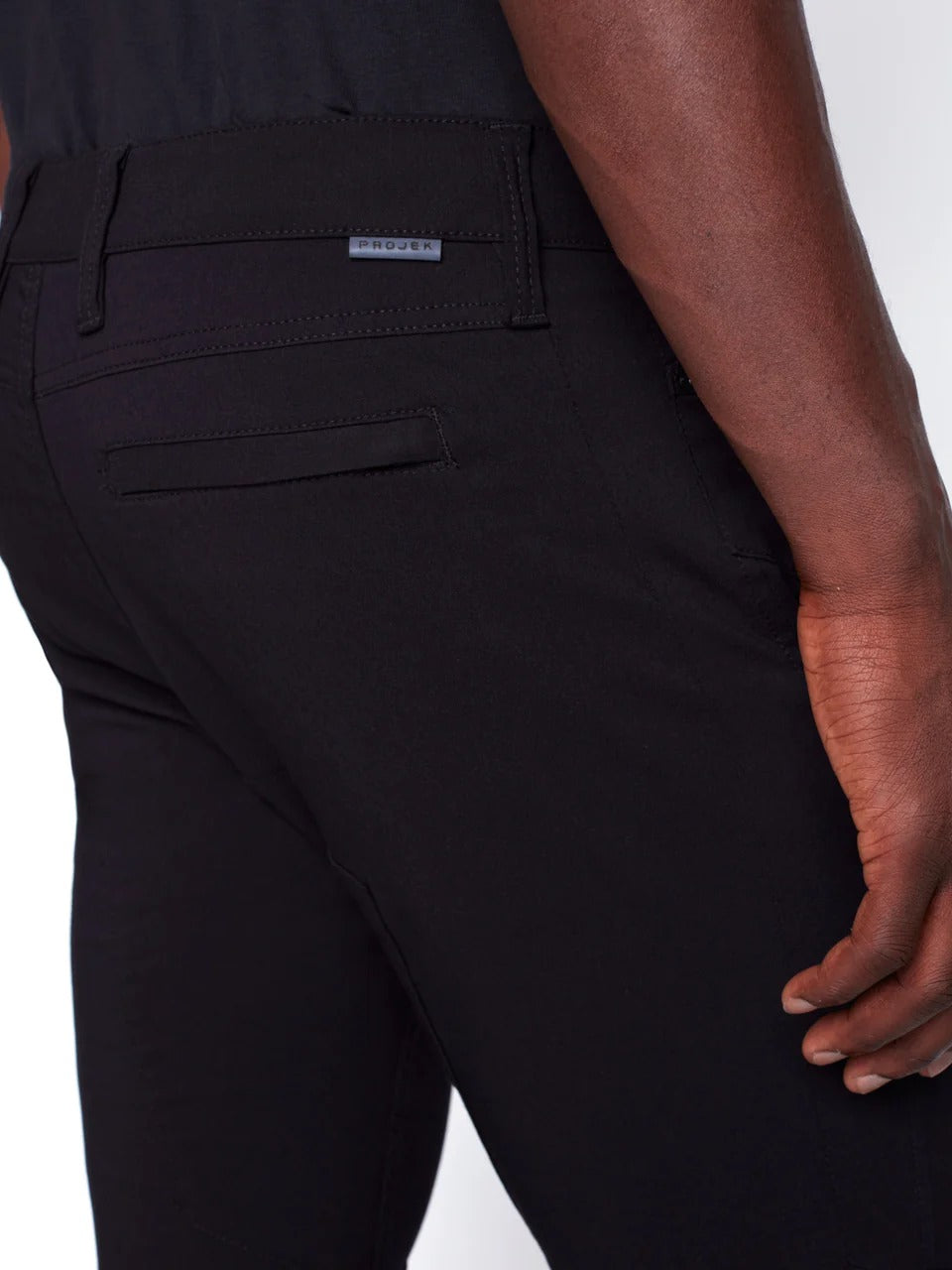 Wholesale,Projek Raw, Projek Raw Black Chino Comfort Waist Pant, Black, 37W-31L-Tag36