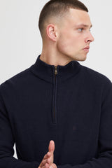 Blend Black Codford Half Zip Pullover