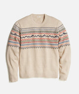 Marine Layer Cream Mountain FairIsle Sweater