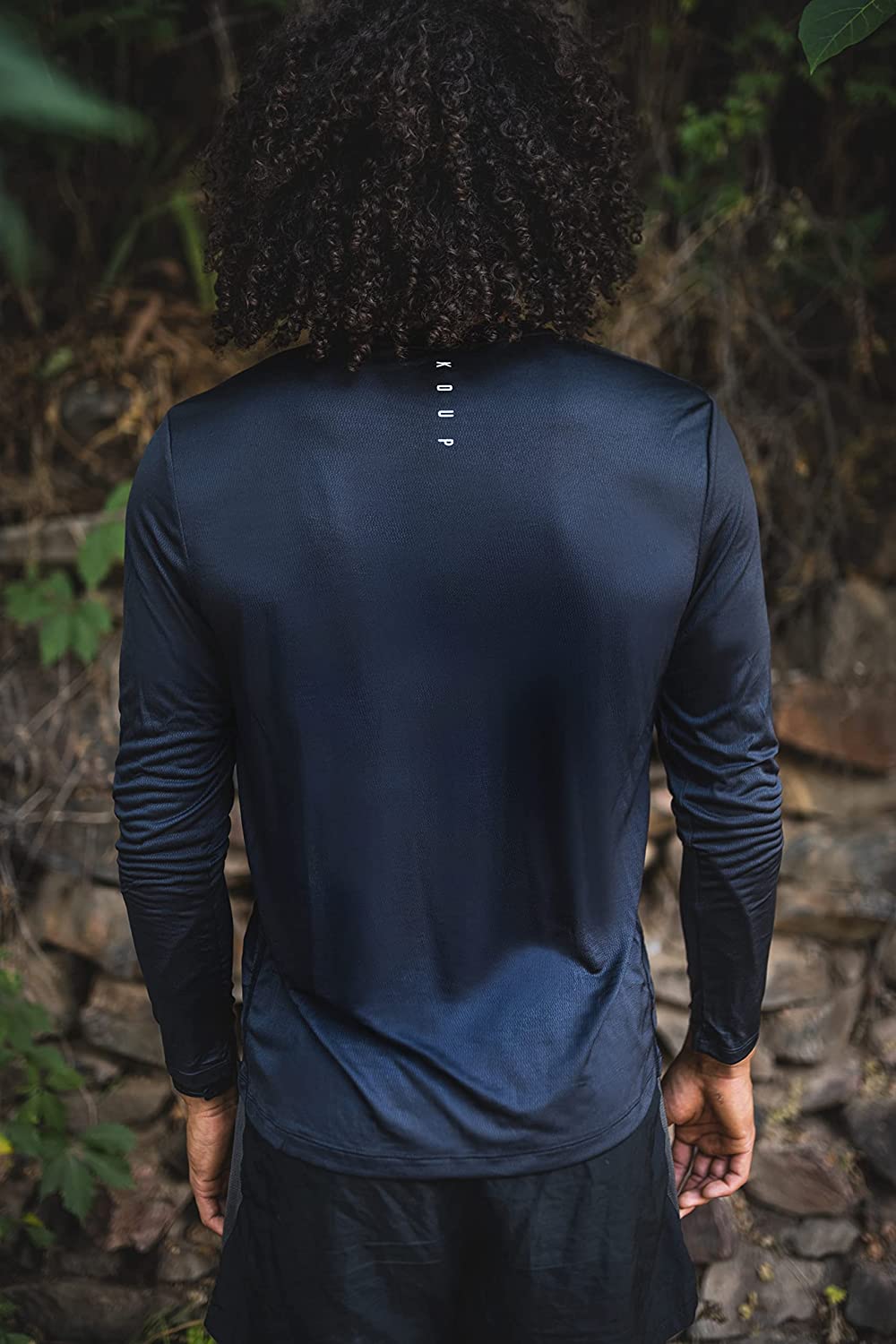 Brand Partner,Koup, Koup Black Cinnamon-Infused Anti-Odor Performance Tee, Black, Medium-42-TagM