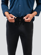 Ministry of Supply Dark Navy Regular Tapered Chino Pant