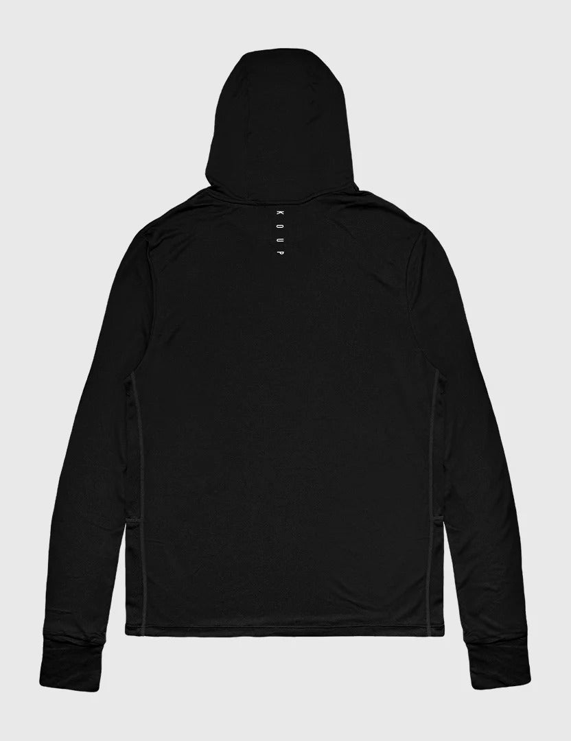 Brand Partner,Koup, Koup Black Performance Base Layer Hoodie, Black, Medium-41-TagM