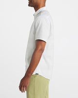 Flag & Anthem White Monroe Dobby Stripe Short Sleeve Woven Shirt