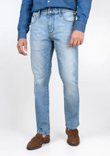 Brisk Light Blue Slim Fit Super Stretch Jeans
