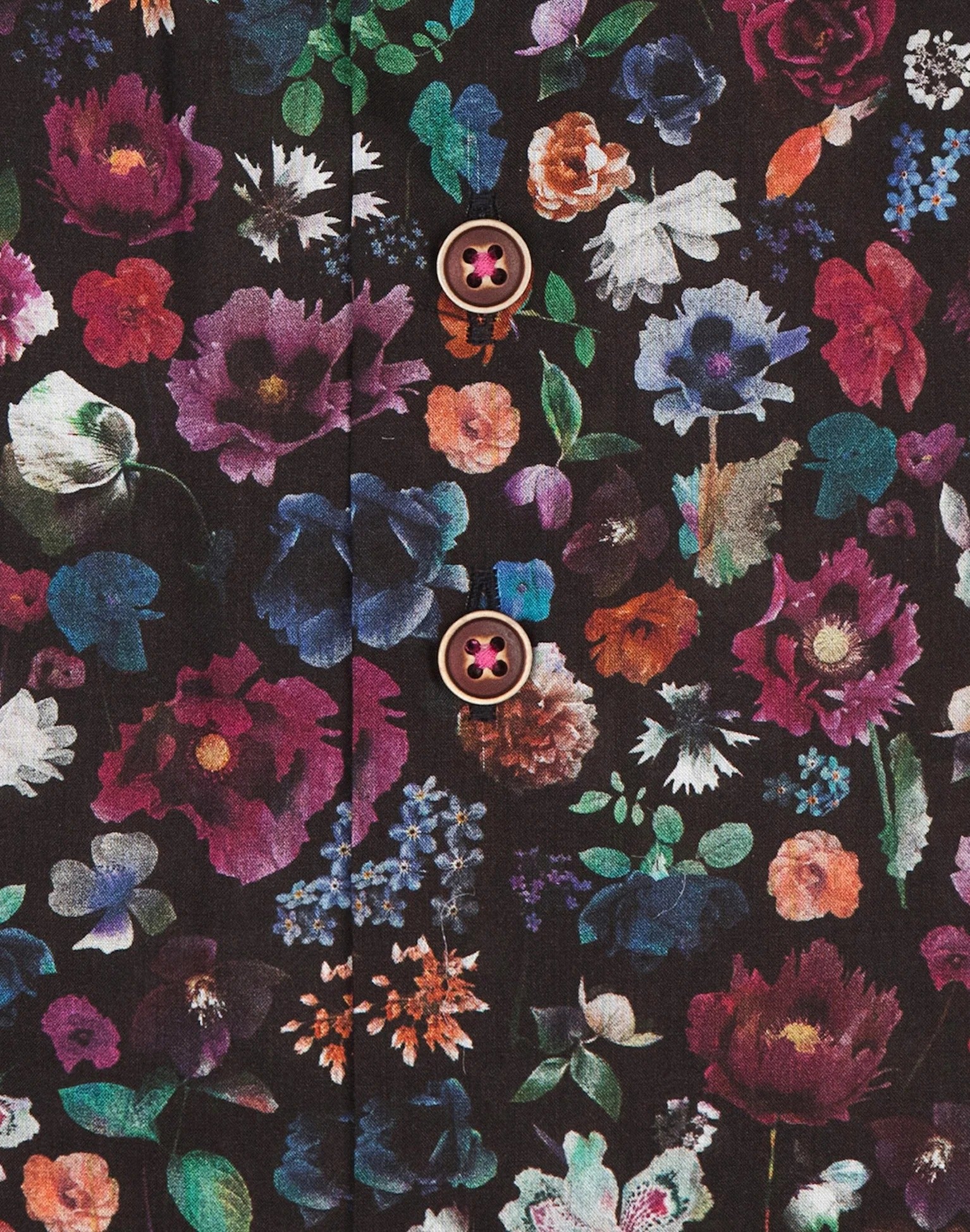 Brand Partner,R2 Amsterdam, R2 Amsterdam Multicolor Floral Long Sleeve Button Up Shirt, , 