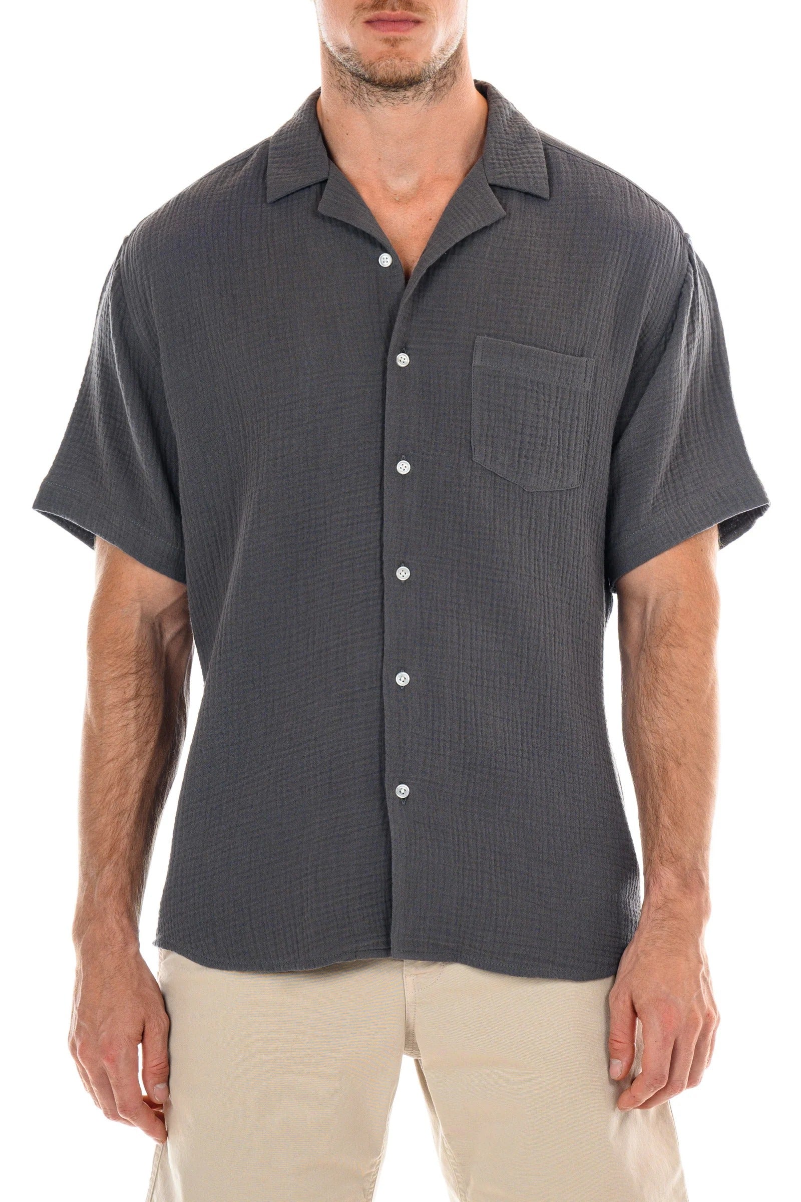 Wholesale,Original Paperbacks, Original Paperbacks Dark Olive Morro Bay Shirt, Green, Extra Extra Large-48-TagXXL