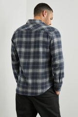 Rails Navy Plaid Flannel Shirt