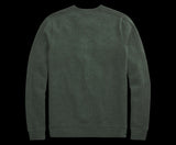 Mack Weldon Green Heather Long Sleeve Crewneck Sweater