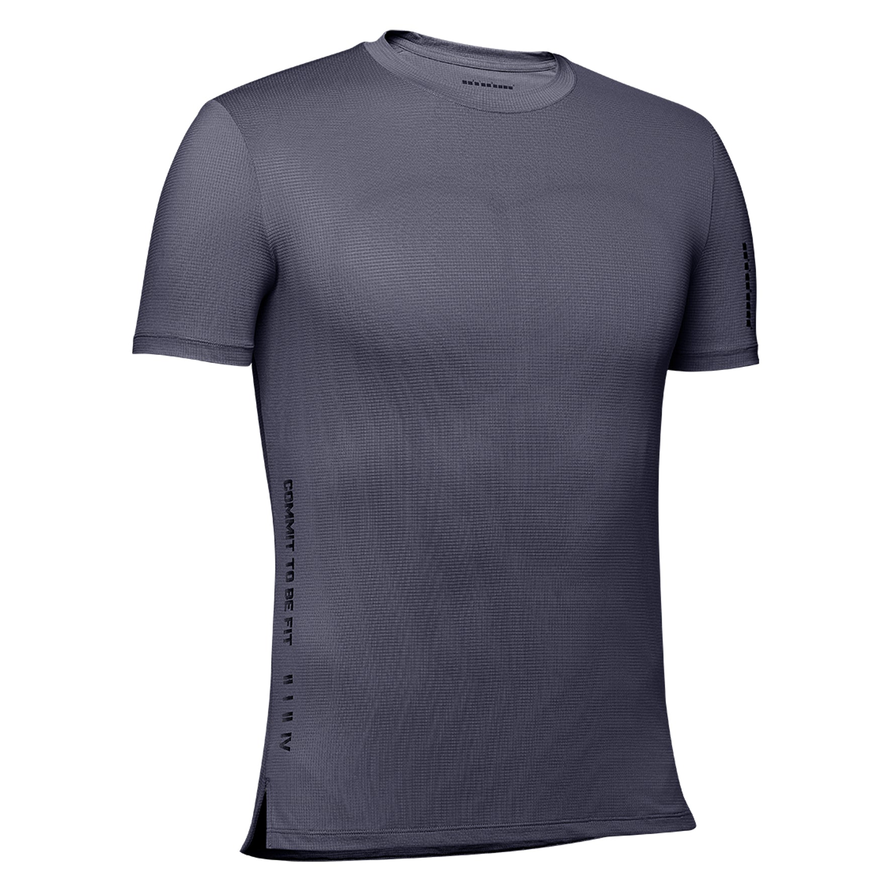 Brand Partner,2124Fit, 2124Fit AERODRY Grey Performance Tee, Grey, Medium-40-TagS