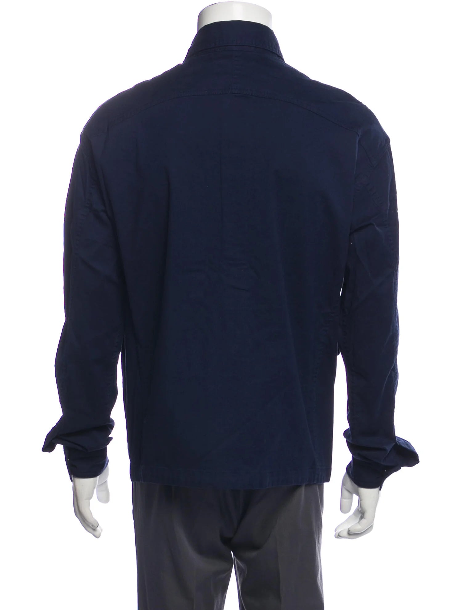The RealReal,ATM, ATM Navy Snap Front Utility Jacket, Blue, Small-47-TagS