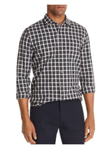 The Mens store Grey Plaid Button-up Shirt