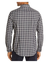 The Mens store Grey Plaid Button-up Shirt