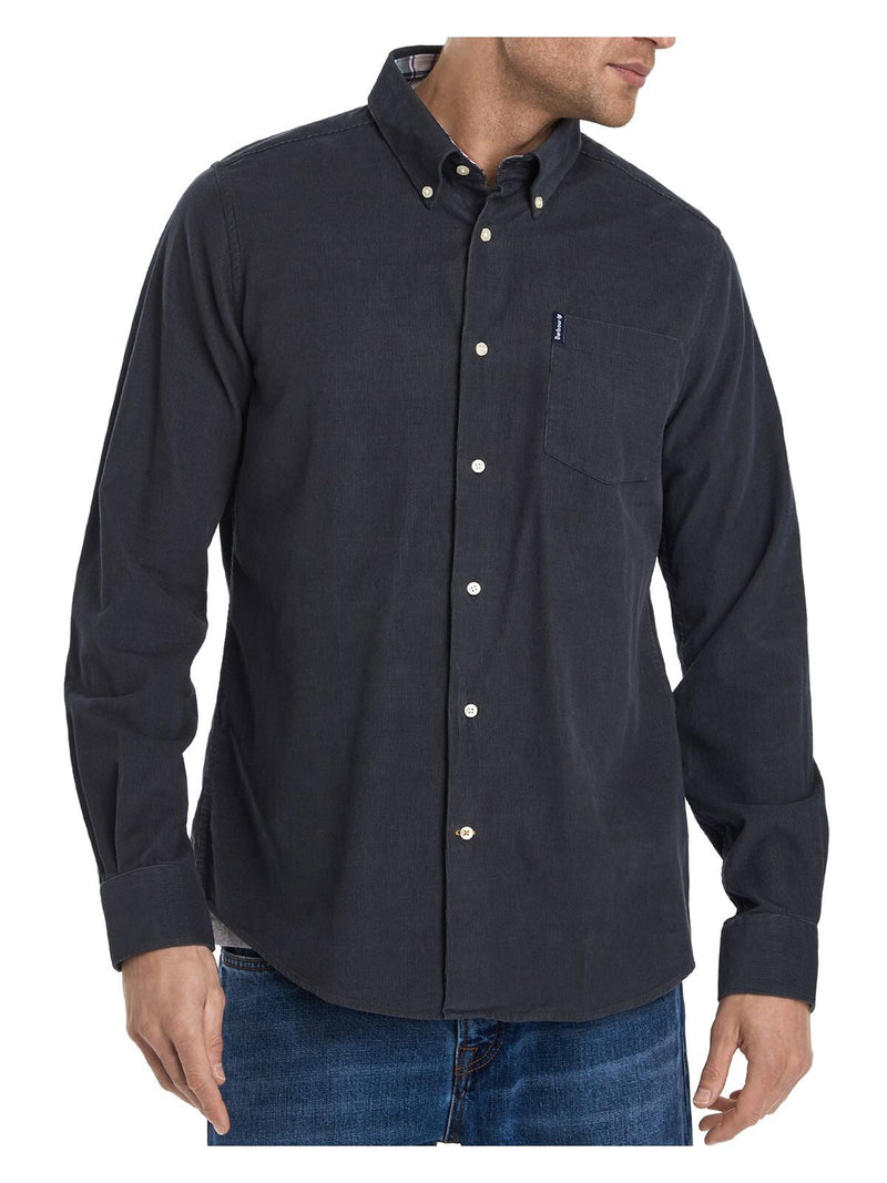 Barbour Gray Button Down Shirt