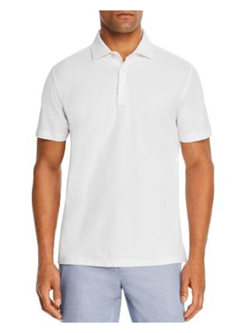 Dylan Gray White Short Sleeve Polo