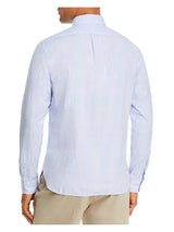 The Mens Store Light Blue Plaid Button-up Shirt