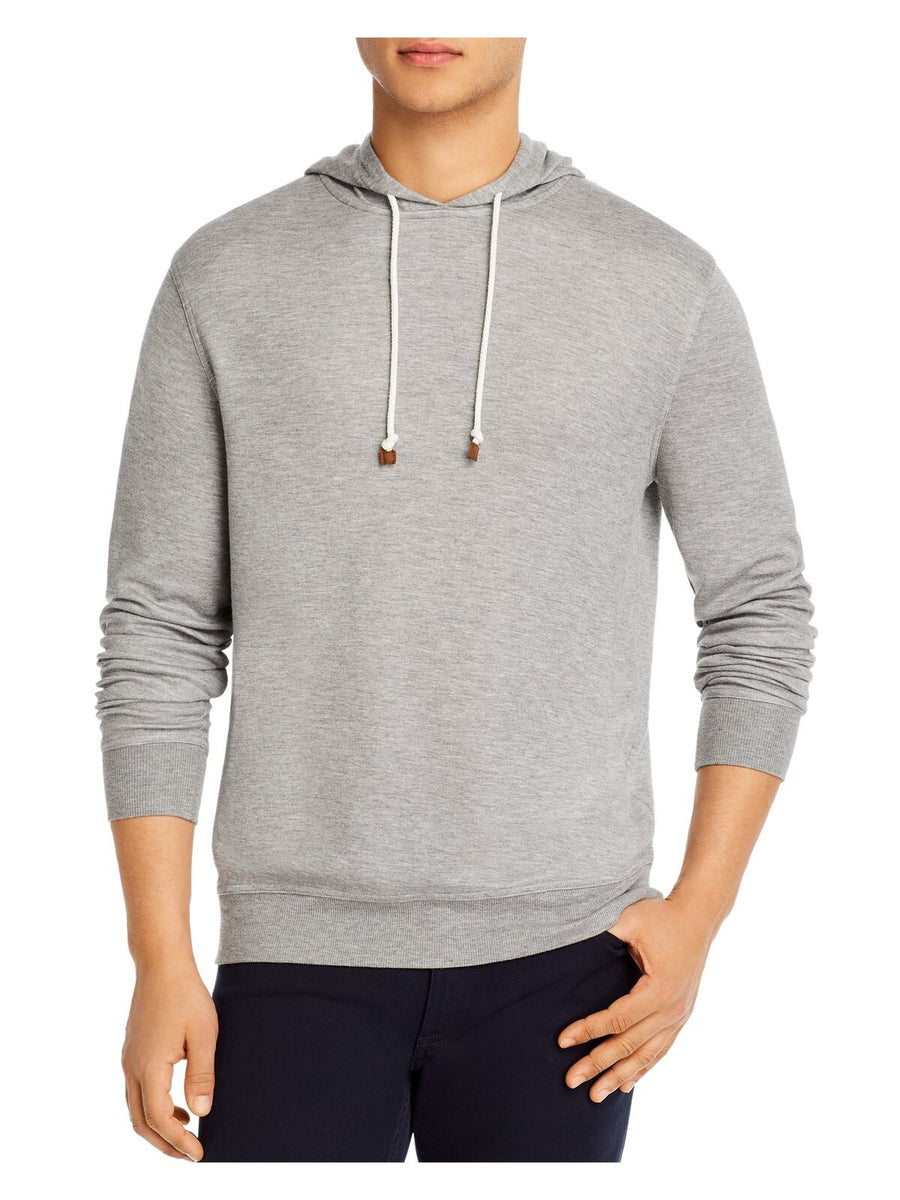 Bobbi + Bricka, Dylan Gray Light Grey Heather Ultra Soft Hoodie, Grey, Large-44-TagL