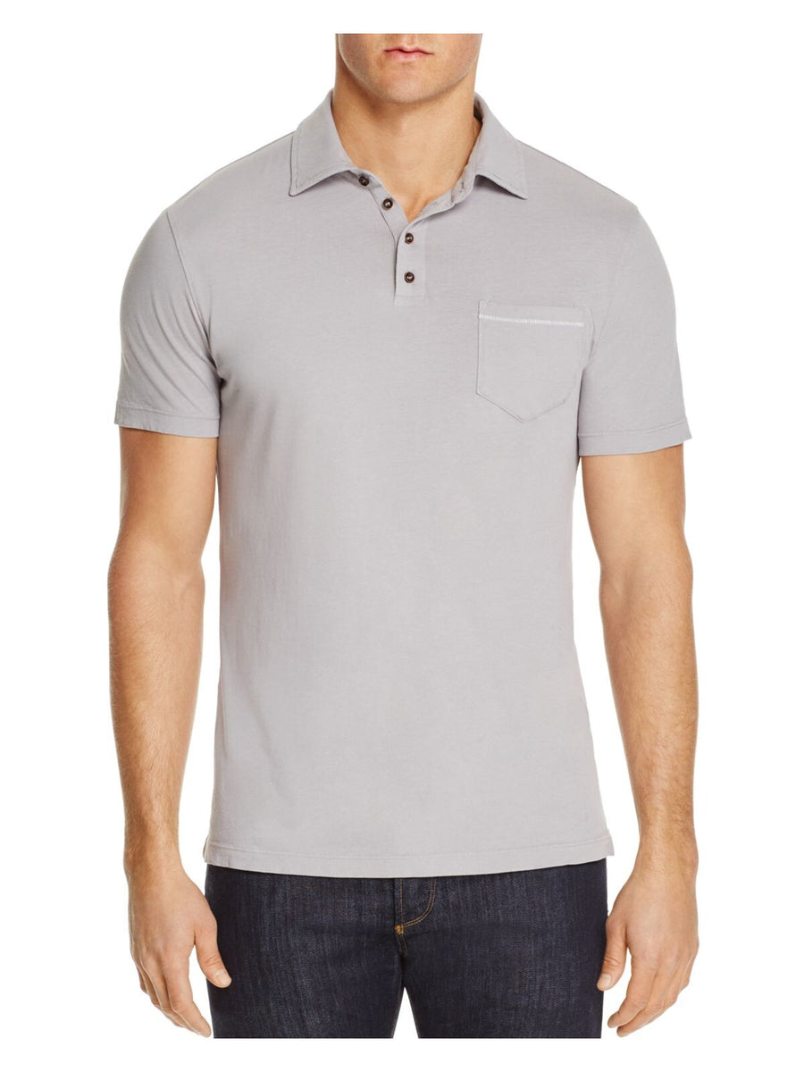 Bobbi + Bricka,M Singer, M Singer Light Purple Short Sleeve Polo, Purple, Extra Large-48-TagXL