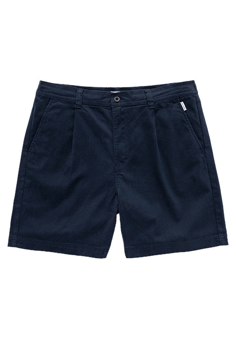 Navy Trouser Shorts
