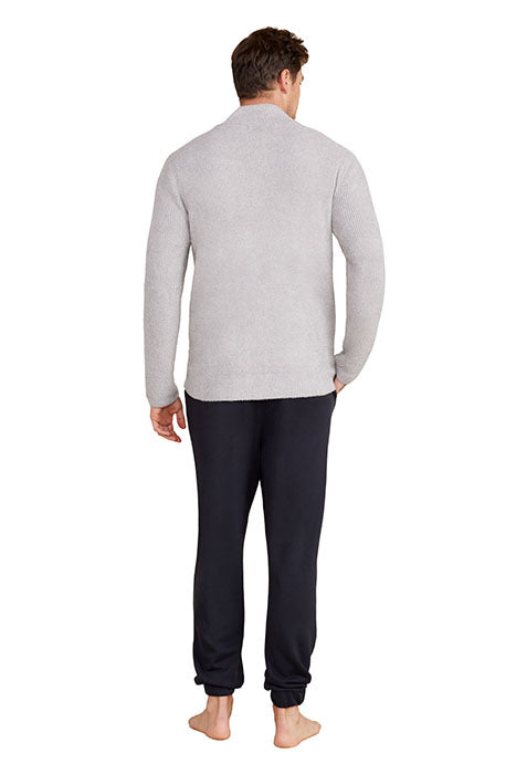 Otrium,Barefoot Dreams, Barefoot Dreams Light Grey Cozychic Lite Zip Front Jacket, Grey, Medium-42-TagM