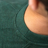 Billy Belt Dark Green Crewneck Sweatshirt
