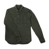 Billy Belt Olive Green Button Up Shirt