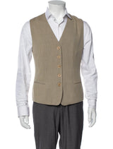 Bogner Light Tan Suit Vest