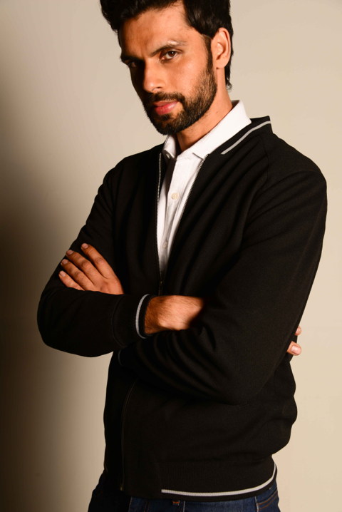 Taelor.Style, Sons + Father Black Mesh Bomber Jacket, Black, Medium-45-TagM