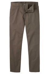 Charles Tyrwhitt Light Brown Slim Fit 5 Pocket Cotton Stretch Pants - 32W32L