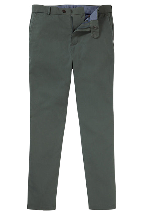 Otrium,Charles Tyrwhitt, Charles Tyrwhitt Sage Green Slim Fit Chino, Green, 34W-34L-Tag34