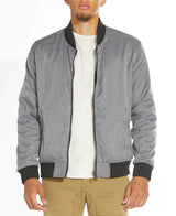 Civil Society Black Lightweight Reversible Bomber Jacket