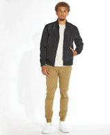 Civil Society Black Lightweight Reversible Bomber Jacket