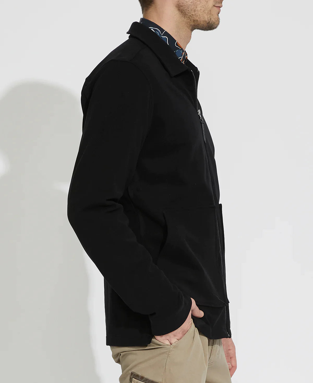 Wholesale,Civil Society, Civil Society Black Marled Knit Jacket, Black, Extra Extra Large-50-TagXXLLarge-46-TagLMedium-43-TagMMedium-45-TagMMedium-44-TagM