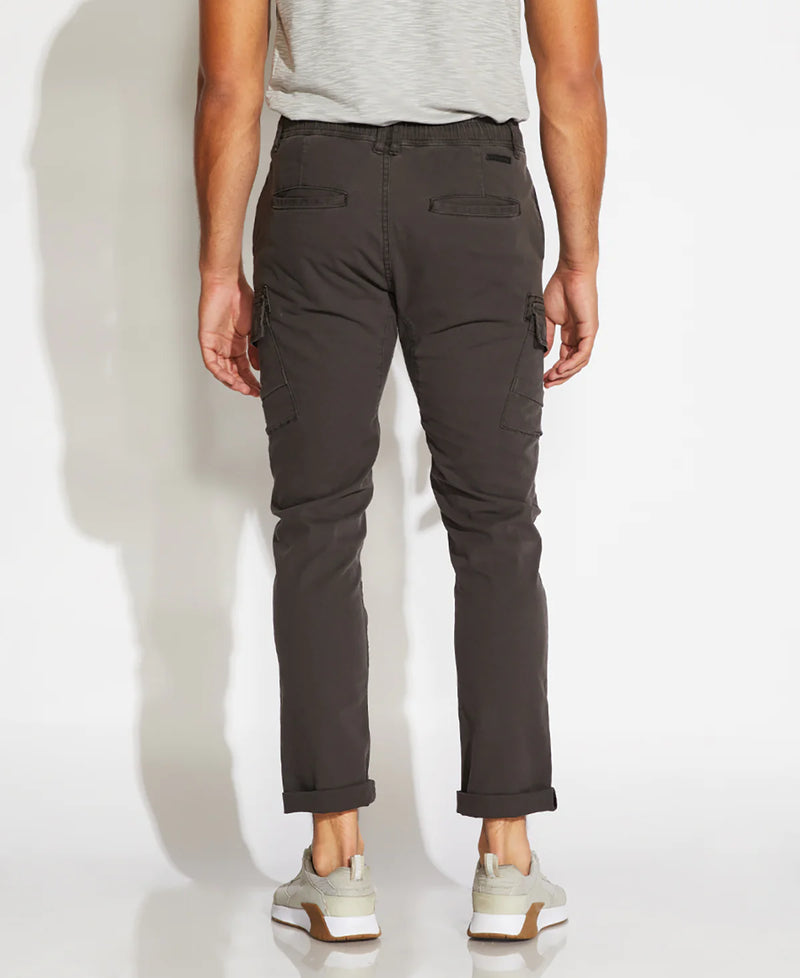 Civil Society Dark Grey Slim Fit Cargo Pants