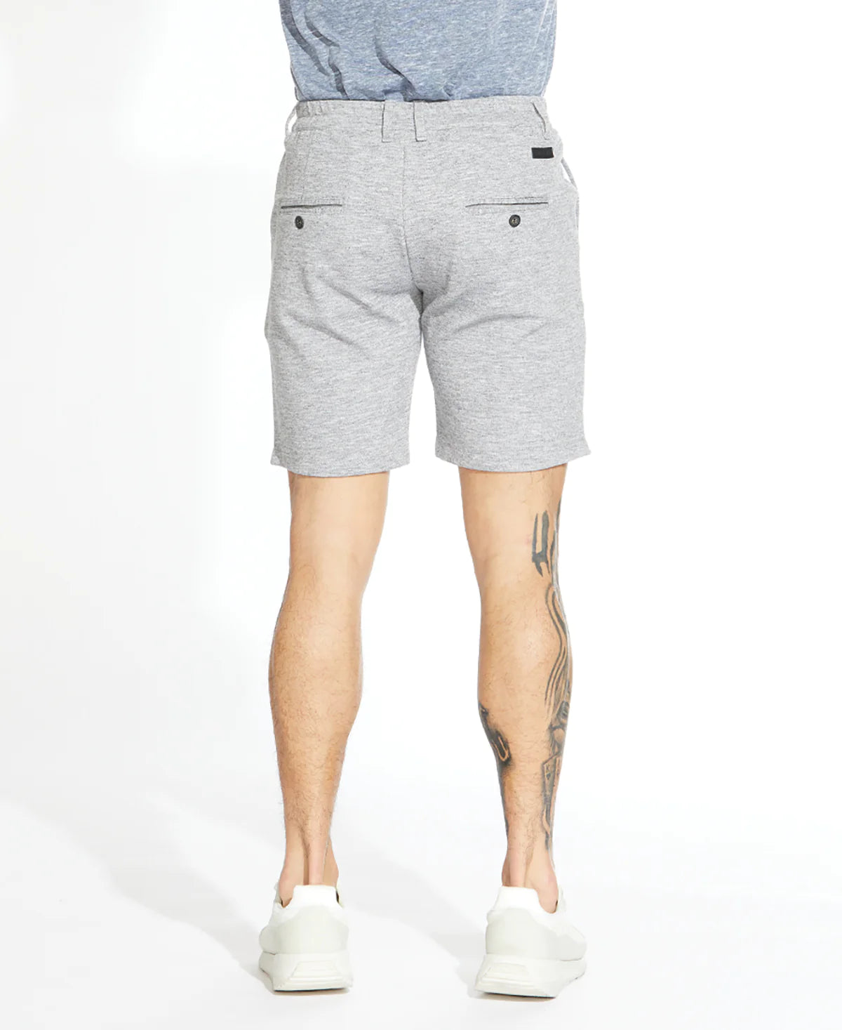 Wholesale,Civil Society, Civil Society Grey Heathered Pique Knit Shorts, Grey, 34W-8.5L-TagL