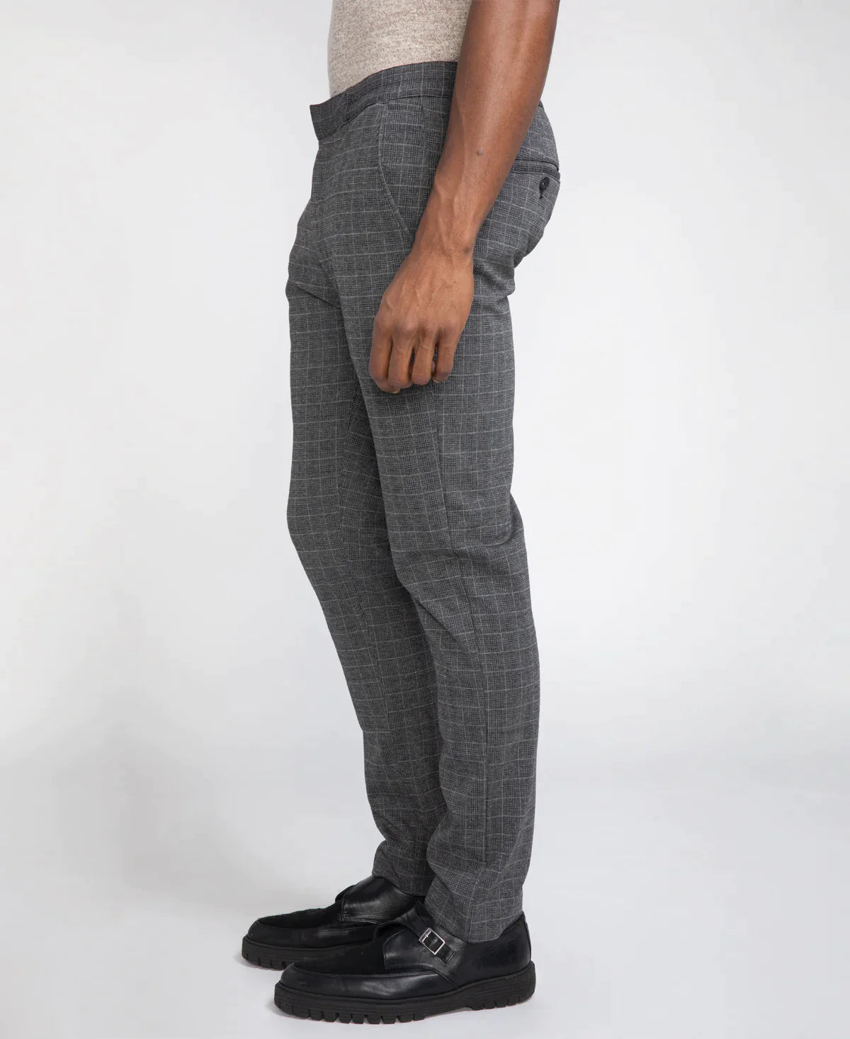 Wholesale,Civil Society, Civil Society Grid Print Charcoal Gray Knit Pants, Grey, 36W-32L-TagXL34W-31L-TagL32W-30L-TagM30W-29L-TagS33W-31L-TagXL34W-32L-TagL32W-32L-TagM30W-29L-TagM30W-30L-TagS34W-30L-TagL