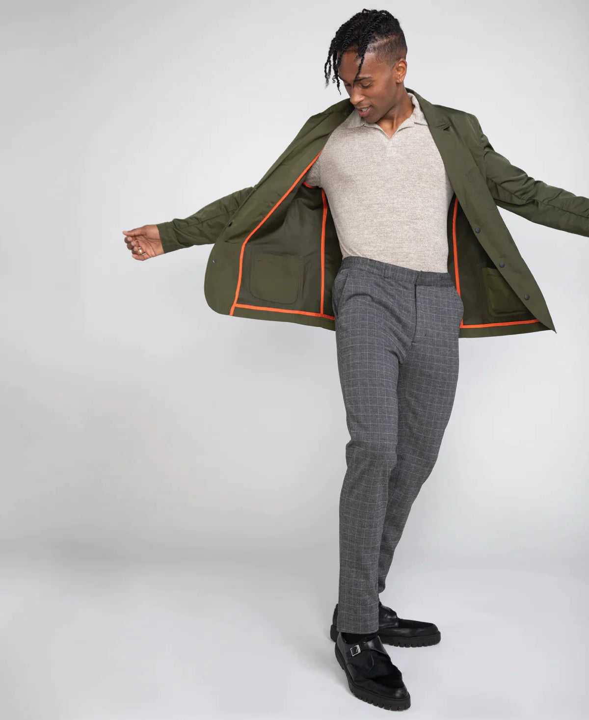 Wholesale,Civil Society, Civil Society Grid Print Charcoal Gray Knit Pants, Grey, 36W-32L-TagXL34W-31L-TagL32W-30L-TagM30W-29L-TagS33W-31L-TagXL34W-32L-TagL32W-32L-TagM30W-29L-TagM30W-30L-TagS34W-30L-TagL