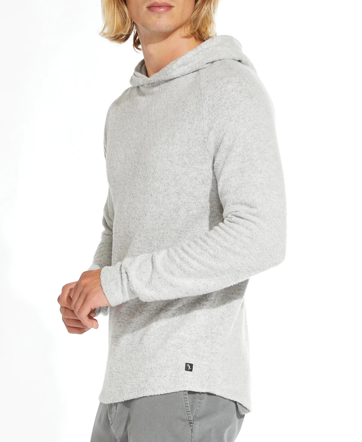Wholesale,Civil Society, Civil Society Heather Light Grey Knit Hoodie, Grey, Extra Extra Large-49-TagXXL