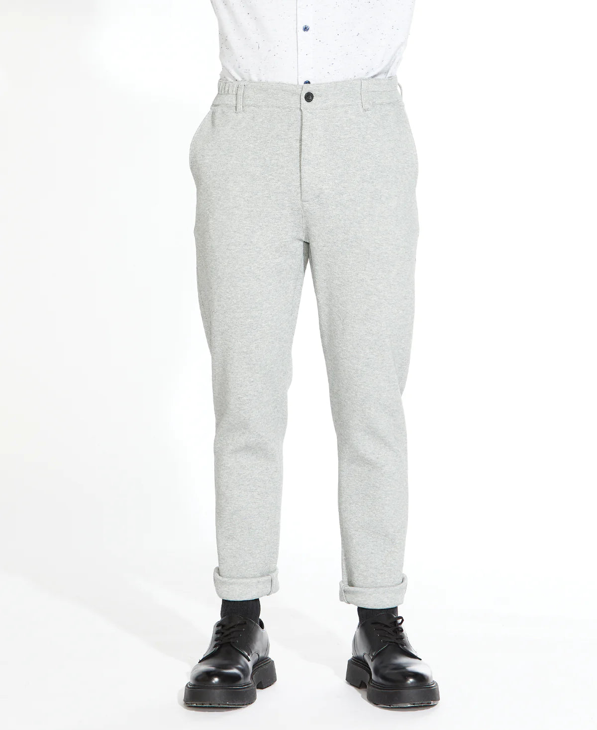 Wholesale,Civil Society, Civil Society Light Grey Slim Fit Pique Knit Pants, Grey, 34W-32L-Tag36