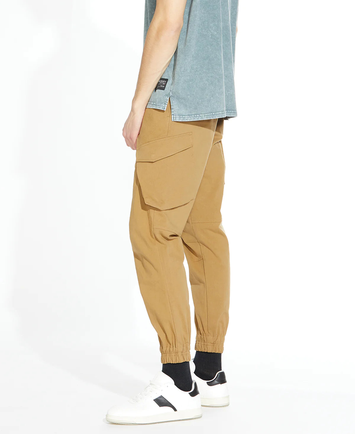 Wholesale,Civil Society, Civil Society Tan Relaxed Fit Joggers, Tan, 28W-28L-Tag30