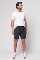 Faherty Dark Grey Performance Drawstring Shorts