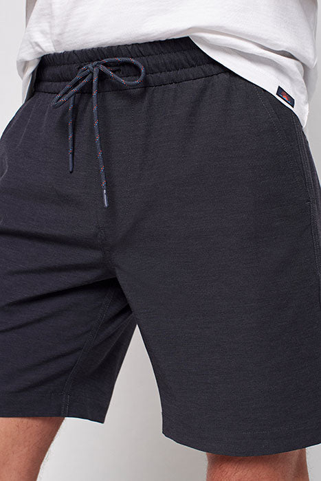 Otrium,Faherty, Faherty Dark Grey Performance Drawstring Shorts, Grey, 30W-8L-TagS
