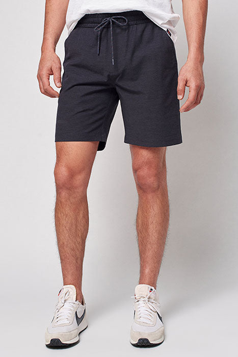 Otrium,Faherty, Faherty Dark Grey Performance Drawstring Shorts, Grey, 34W-8L-TagL