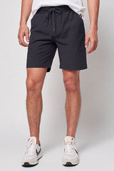 Faherty Dark Grey Performance Drawstring Shorts