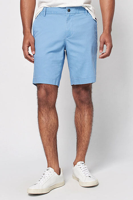 Blue pastel chino shorts